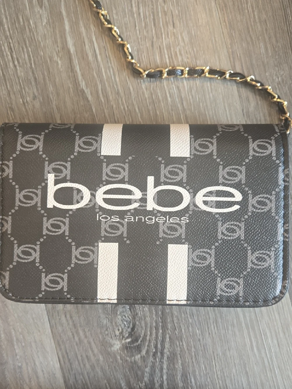 Bebe Los Angeles Paisley Flap Crossbody | Black | NWT Y2K